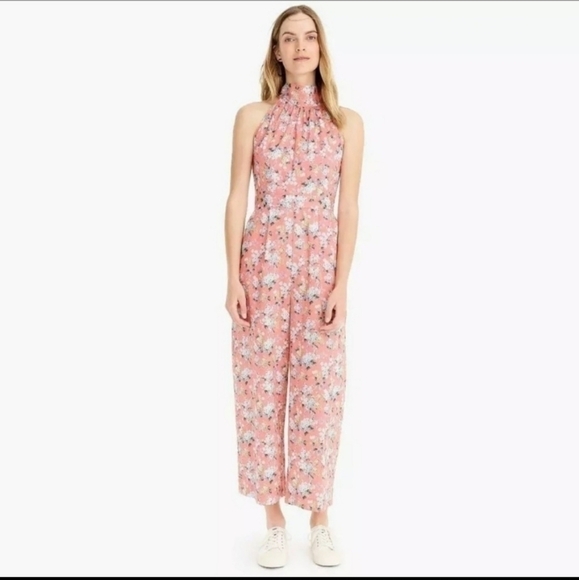 J.Crew High Neck Liberty Fabric Josephine Jumpsuit - Picture 2 of 11